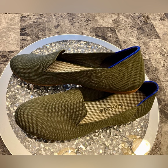 Rothy’s Cypress Green The Loafer Slip-On Flat WM SZ8W Sustainable Preppy Career - Picture 15 of 15